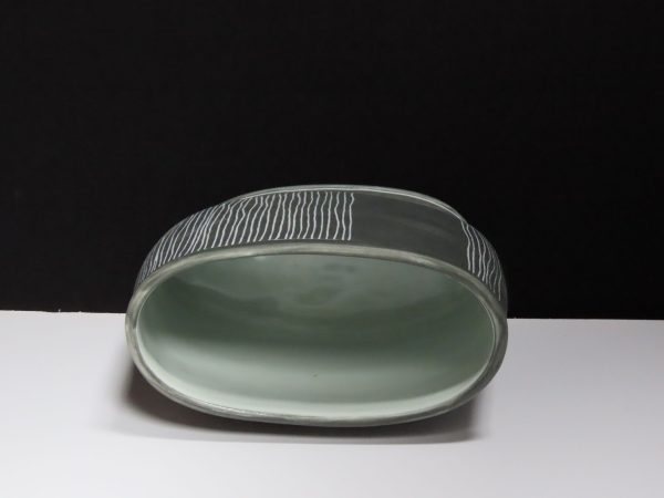 - TIM ANDREWS - Song Collection Porcelain Oval Footed piece  (TA105) - Image 4
