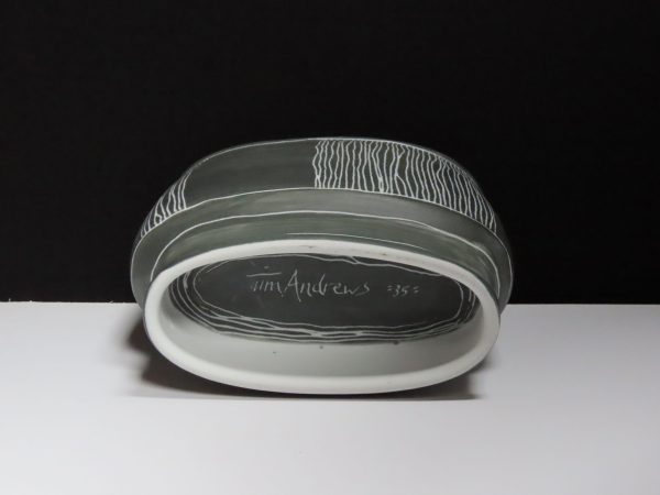 - TIM ANDREWS - Song Collection Porcelain Oval Footed piece  (TA105) - Image 3