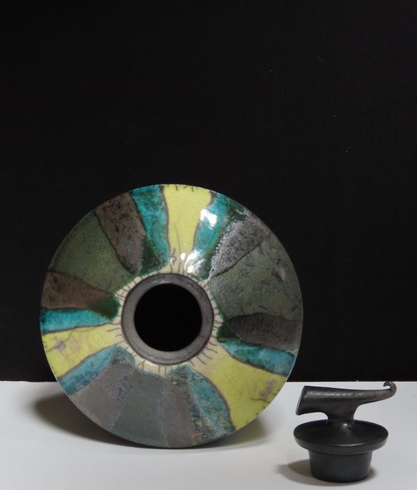 - TIM ANDREWS - Sancai Collection Lidded Curling Piece (TA107) - Image 5