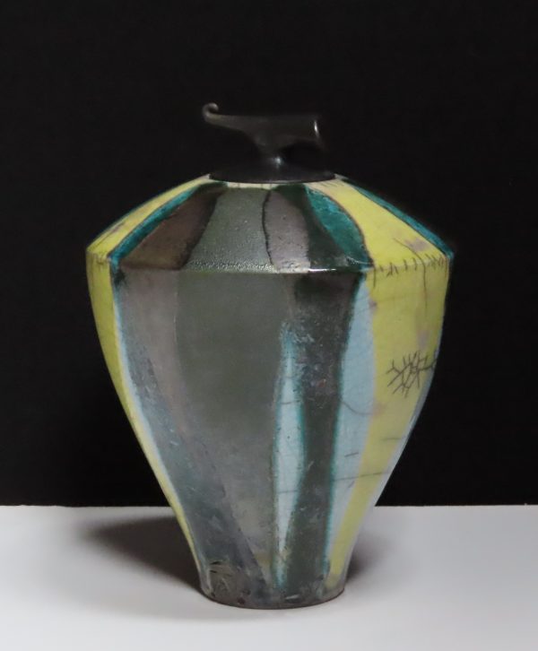- TIM ANDREWS - Sancai Collection Lidded Curling Piece (TA107) - Image 2