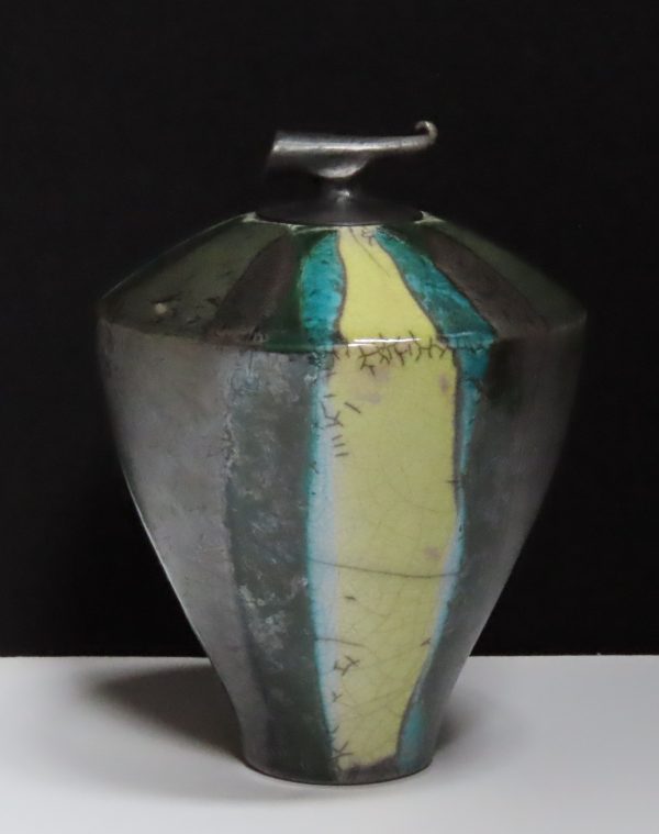- TIM ANDREWS - Sancai Collection Lidded Curling Piece (TA107)