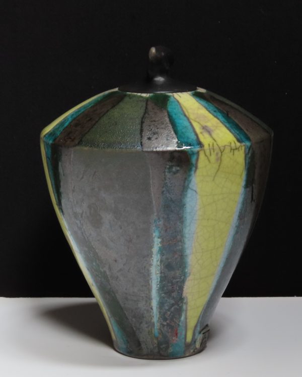 - TIM ANDREWS - Sancai Collection Lidded Curling Piece (TA107) - Image 3