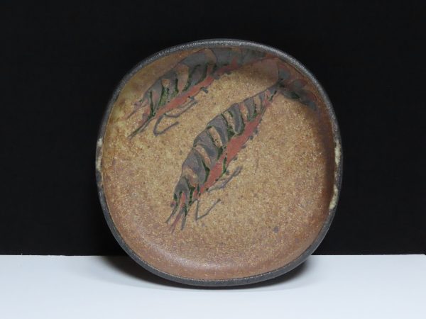 TADAMI HIROTA Low Squared Dish with Shrimp (TH511) - Image 4