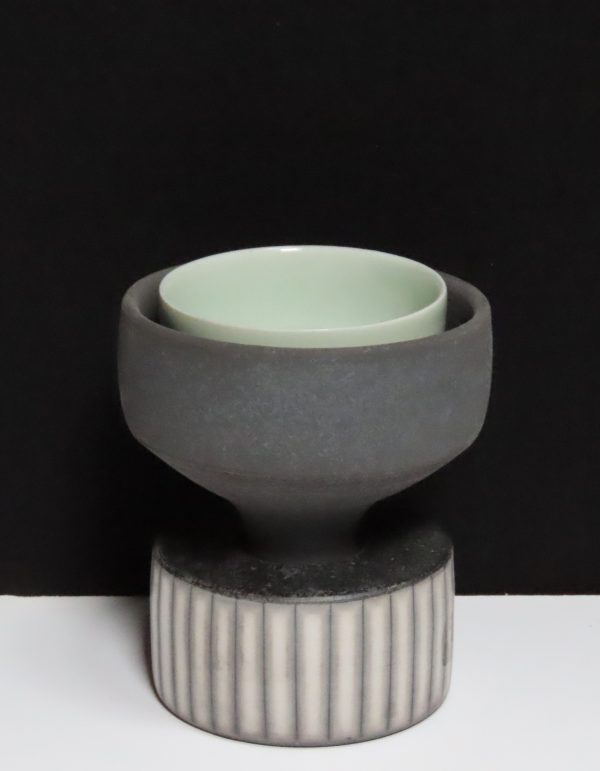 - TIM ANDREWS - Song Collection Porcelain Three Element Sagger Stack (TA109)